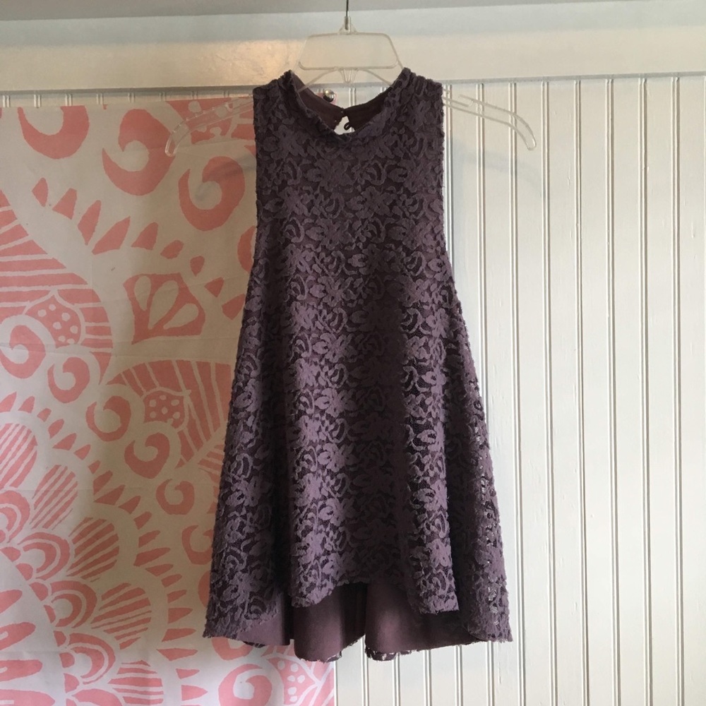 dark purple blouse